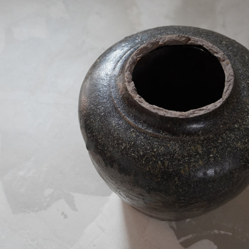 Beautiful black pot